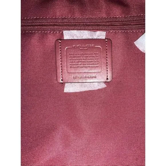 🔥🎁NEW! Coach DEMPSEY Tote 40 Handbag Signature Jacquard Black C1548 Msrp:$498. - Picture 7 of 7